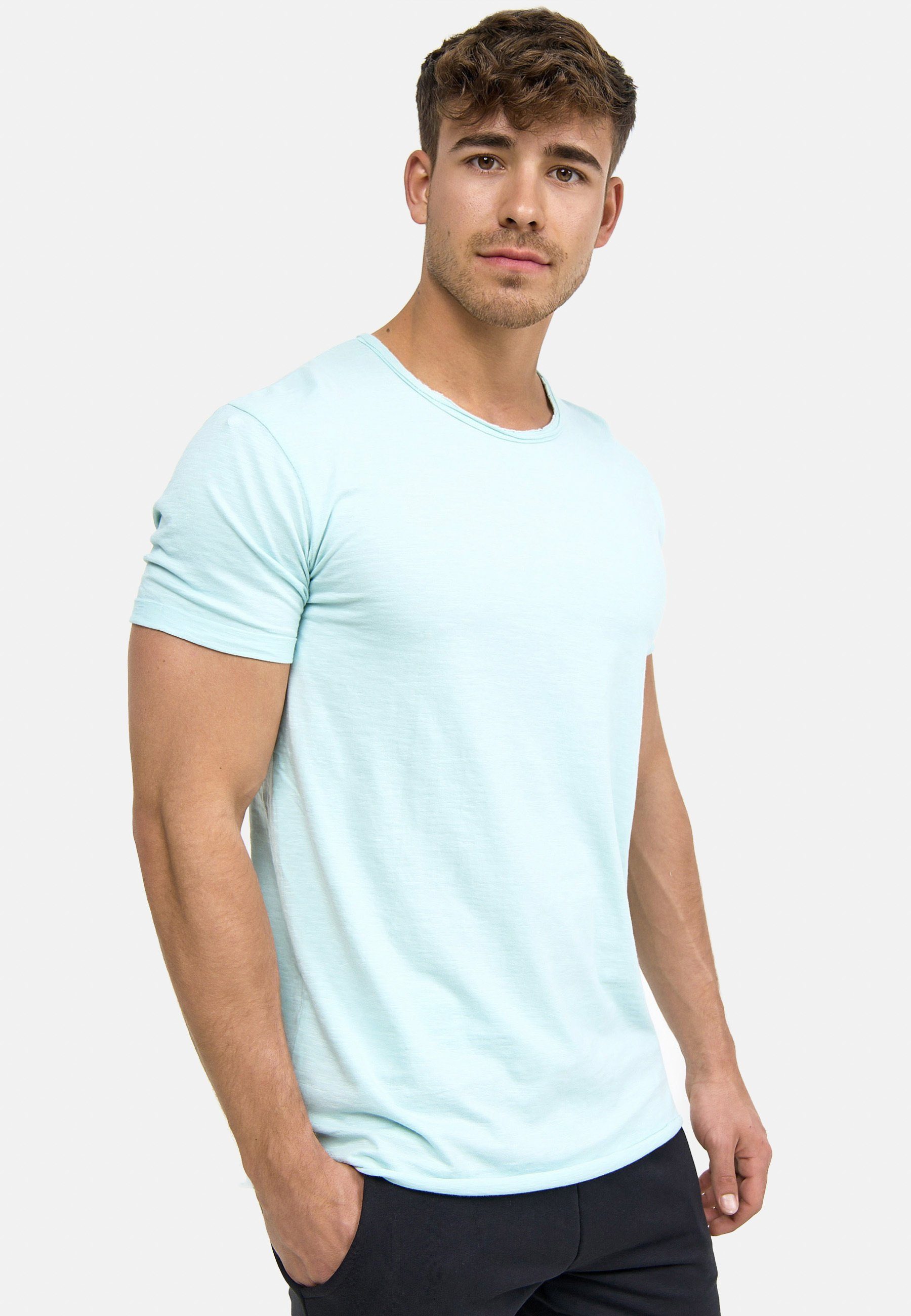 Indicode Kurzarmshirt Willbur Tee Surf Spray