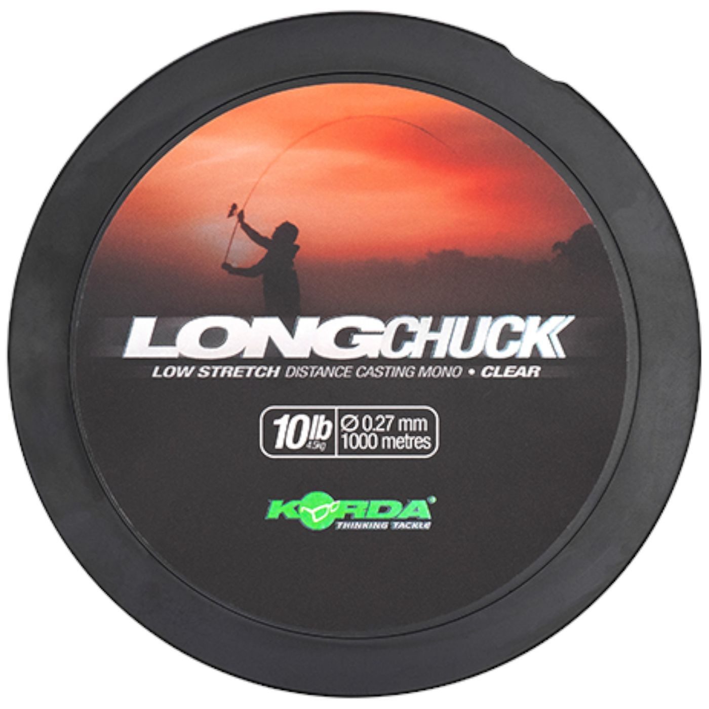 Angelschnur Korda Long Chuck Clear - 1000m monofile Karpfenschnur