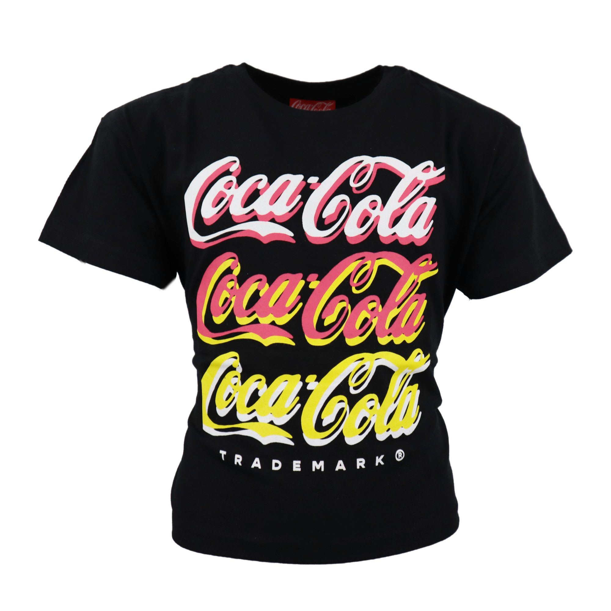 COCA COLA Print-Shirt Coca Cola T-Shirt Kinder Jugend Mädchen - Main Image