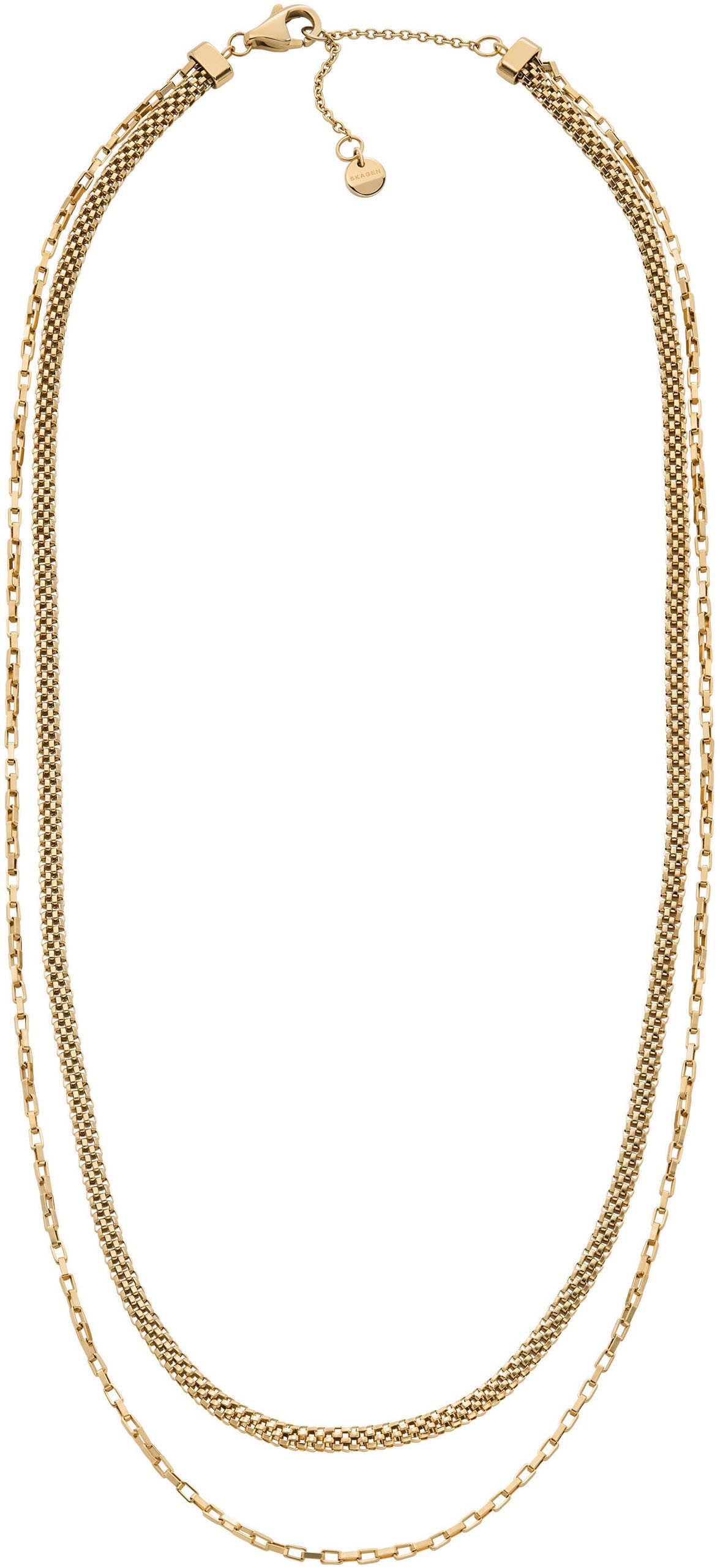 SKAGEN Kette ohne Anhänger Schmuck Geschenk Edelstahl Halskette Merete günstig online kaufen