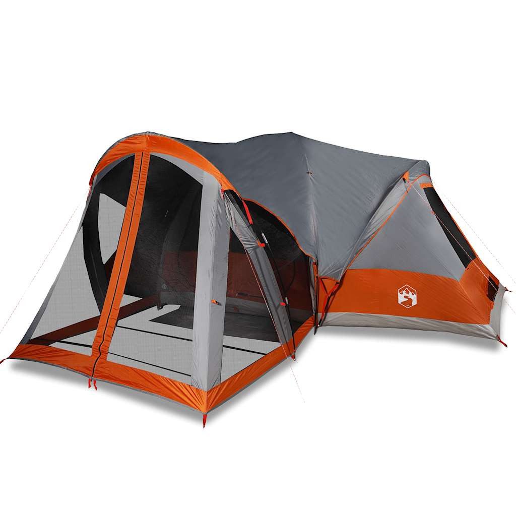 vidaXL Tipi-Zelt Tipi-Familienzelt 8 Personen Grau günstig online kaufen