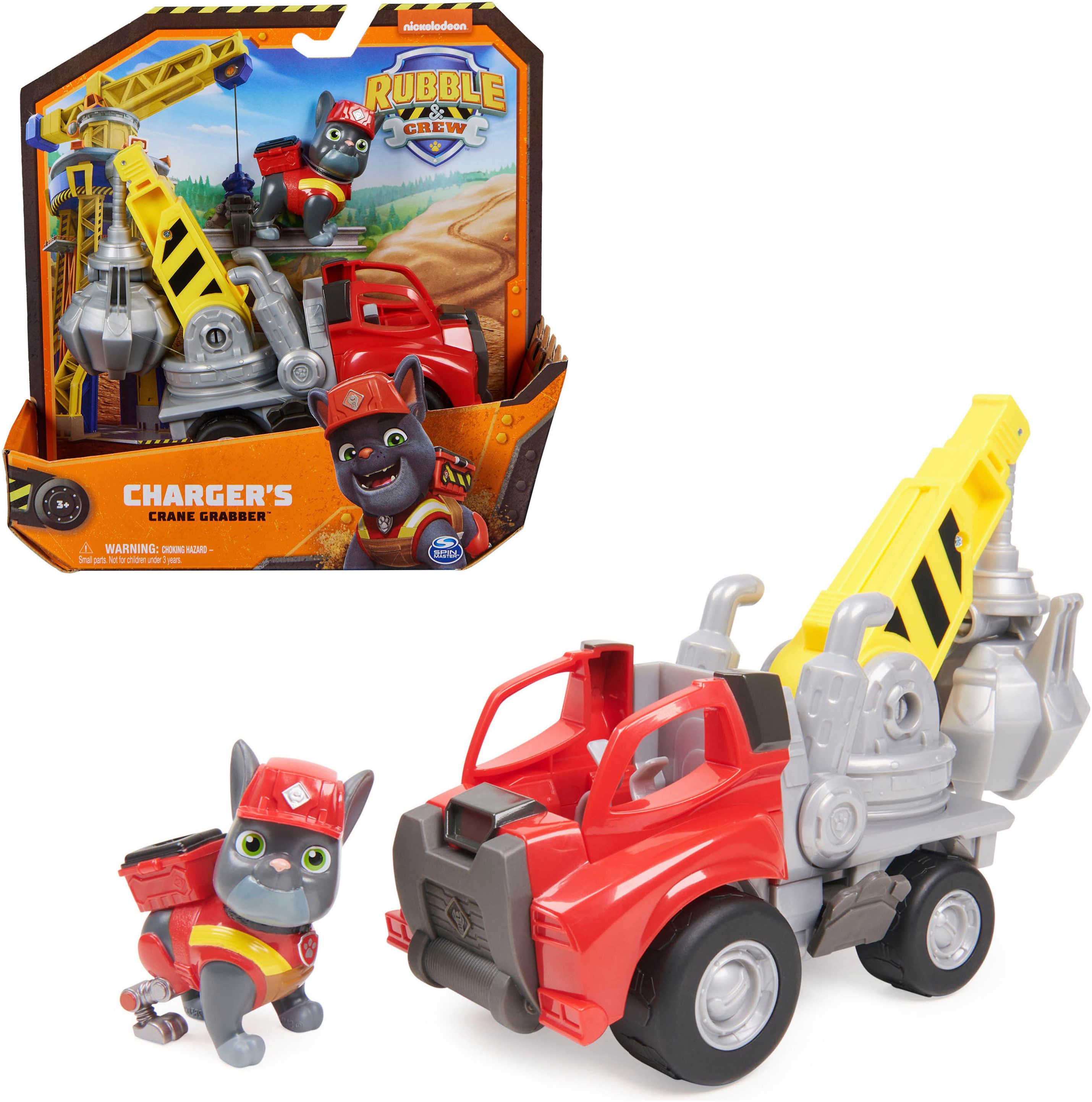 Spin Master Spielzeug-Auto Rubble & Crew - Core Vehicle Solid Charger