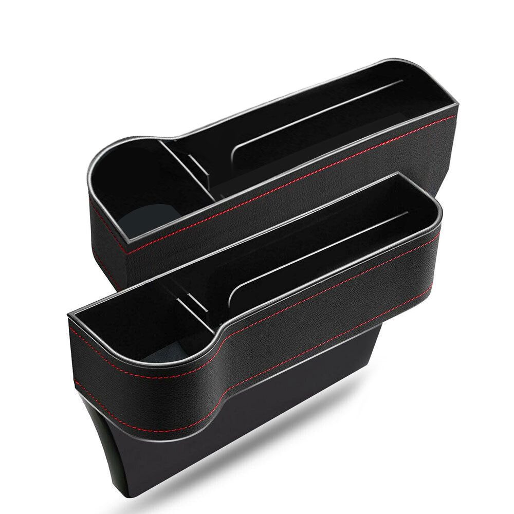 PODOFO Organizer 2 Stück Auto Aufbewahrungsbox, Leder Autositz Gap Aufbewah günstig online kaufen