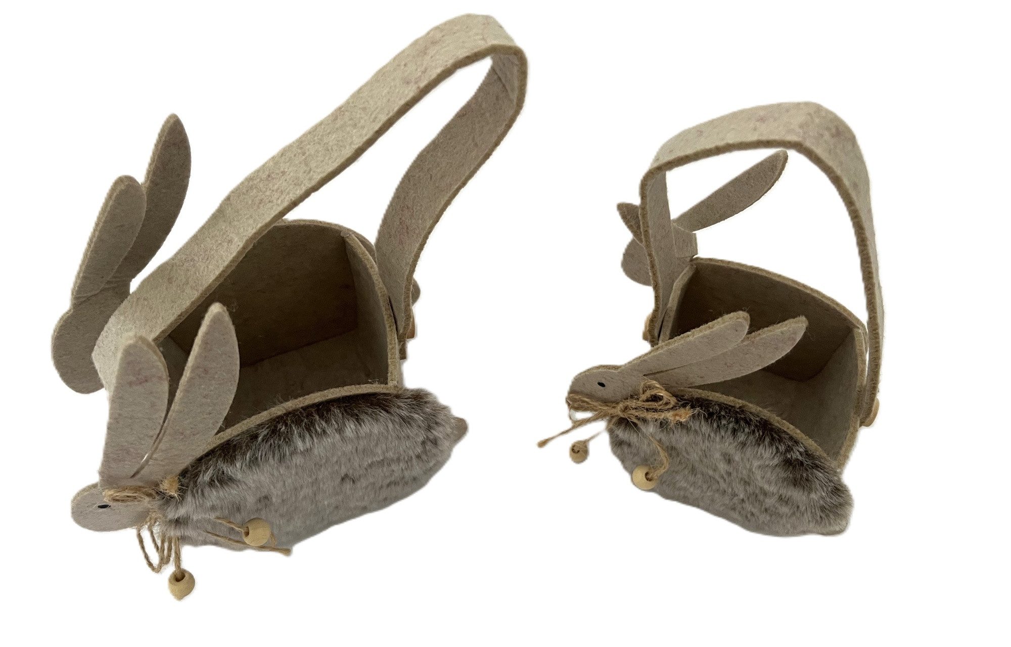 Countryfield Osternest Hasenkorb Nest Ostern Kinder Geschenk Plüsch 2er Set 14 cm, 2er Set