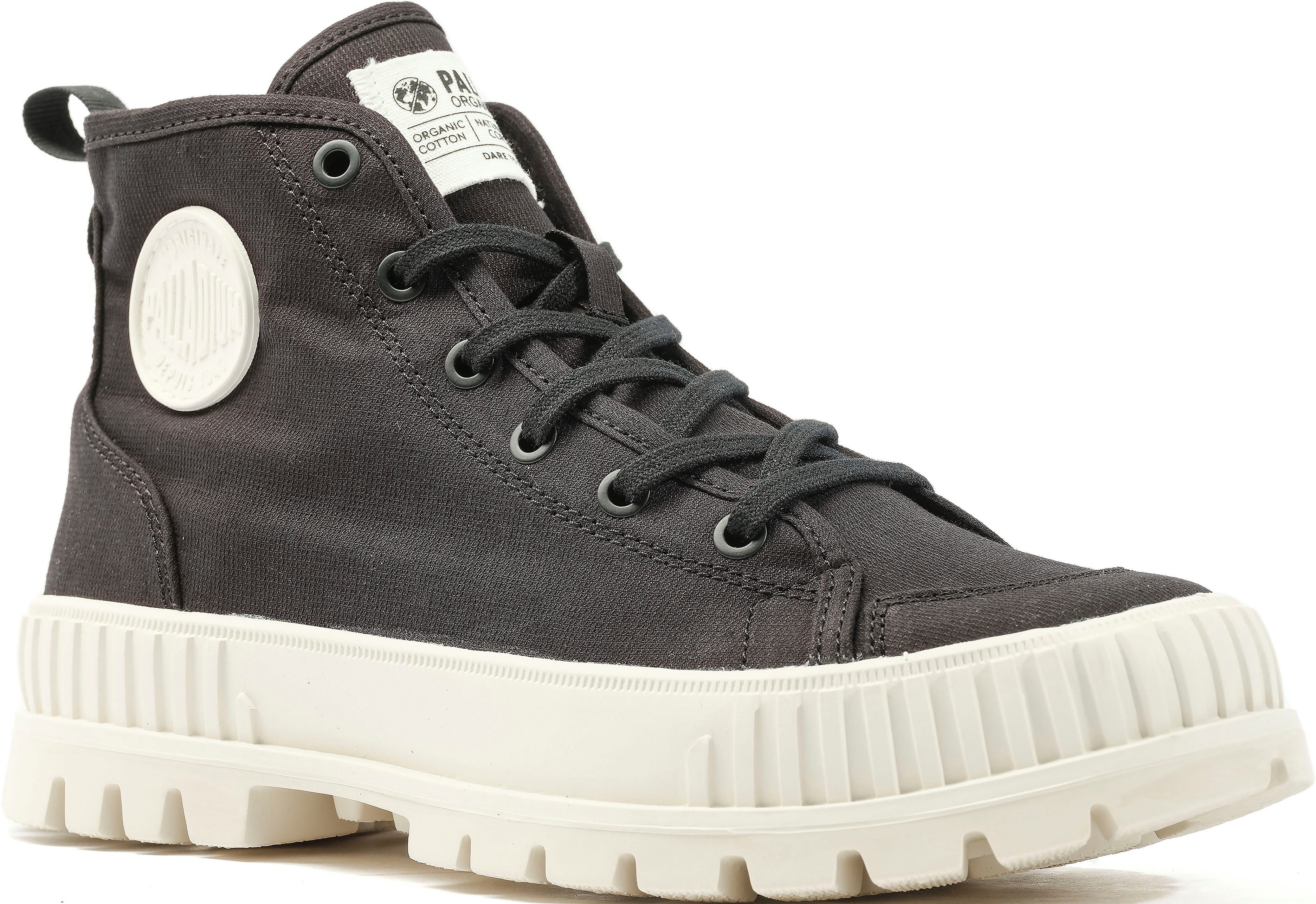 Palladium Schnürboots PALLASHOCK aus Textil ORG aus Obermaterial Textil, Atmungsaktives 2