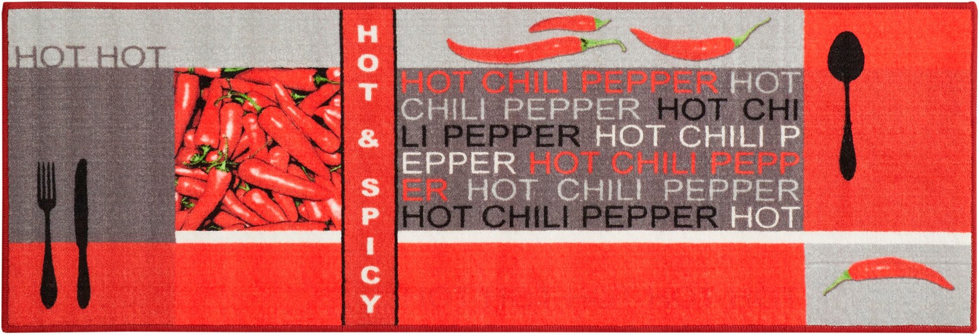 Andiamo Küchenläufer Hot Pepper, rechteckig, Höhe: günstig online kaufen