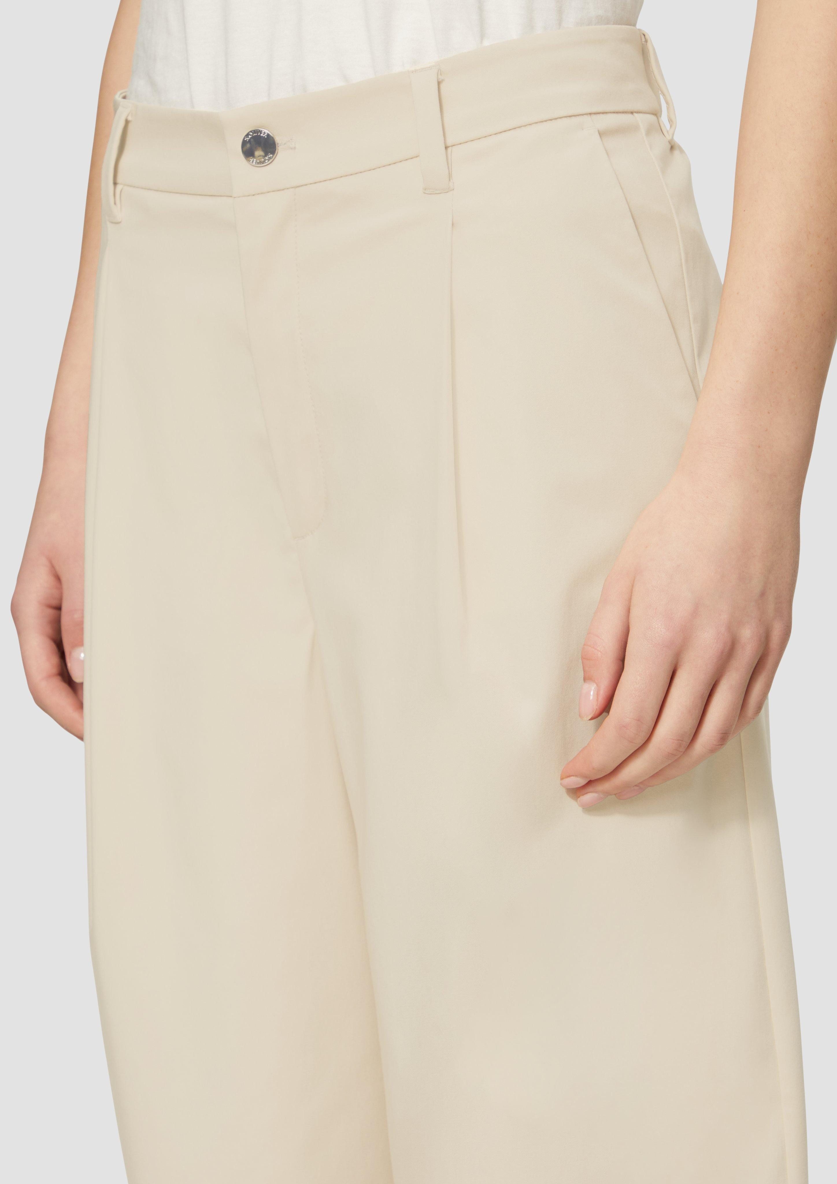 s.Oliver 7/8-Hose Cropped-Hose aus Twill mit günstig online kaufen