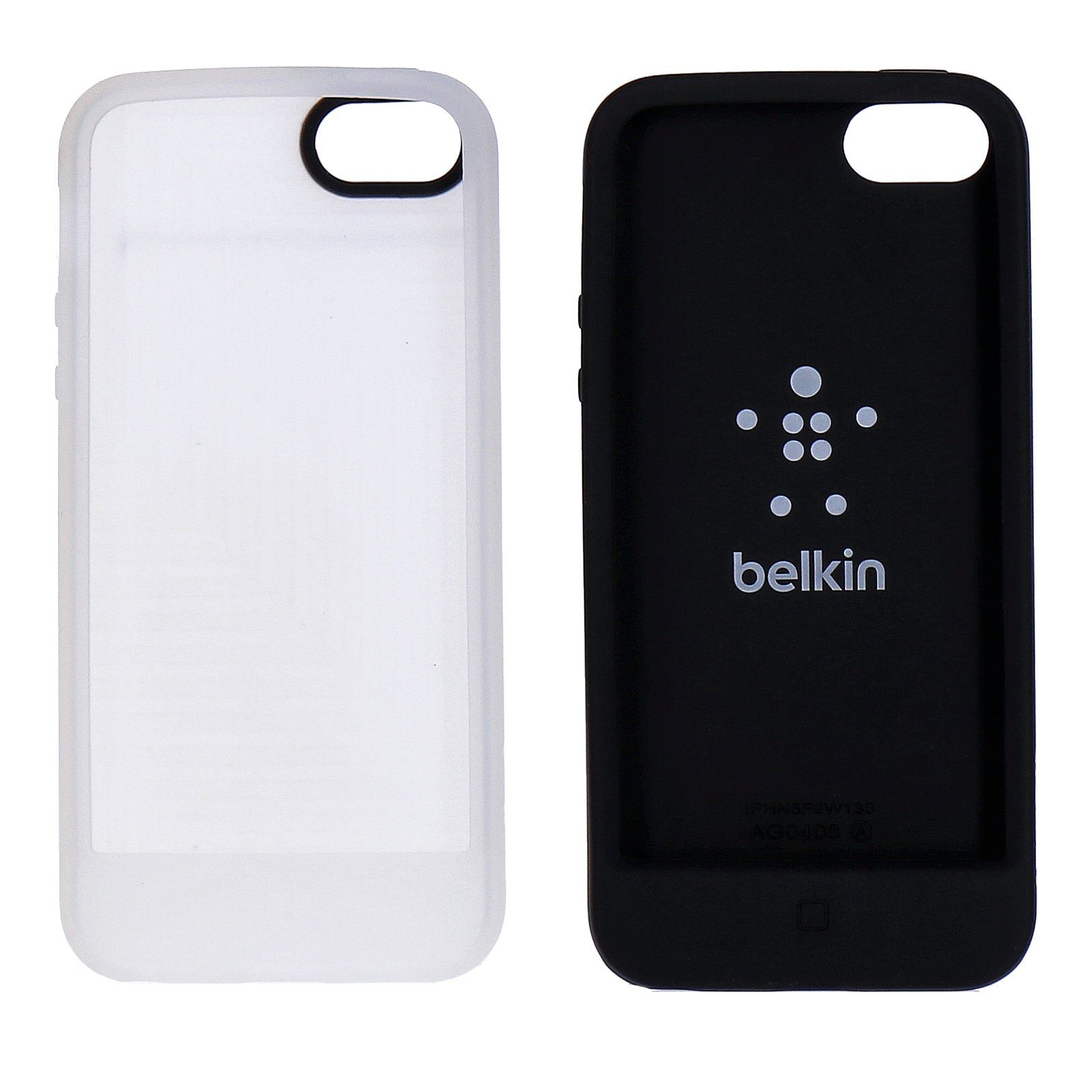 Belkin Handyhülle iPhone 5 Flexcase 2Pack, schwarz u. weiss