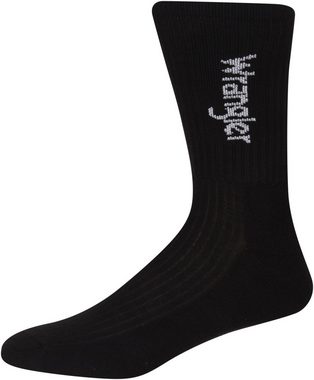 Wrangler Sportsocken ROGERS (Packung, 3-Paar) mit Rippenbündchen, verstärkte Ferse