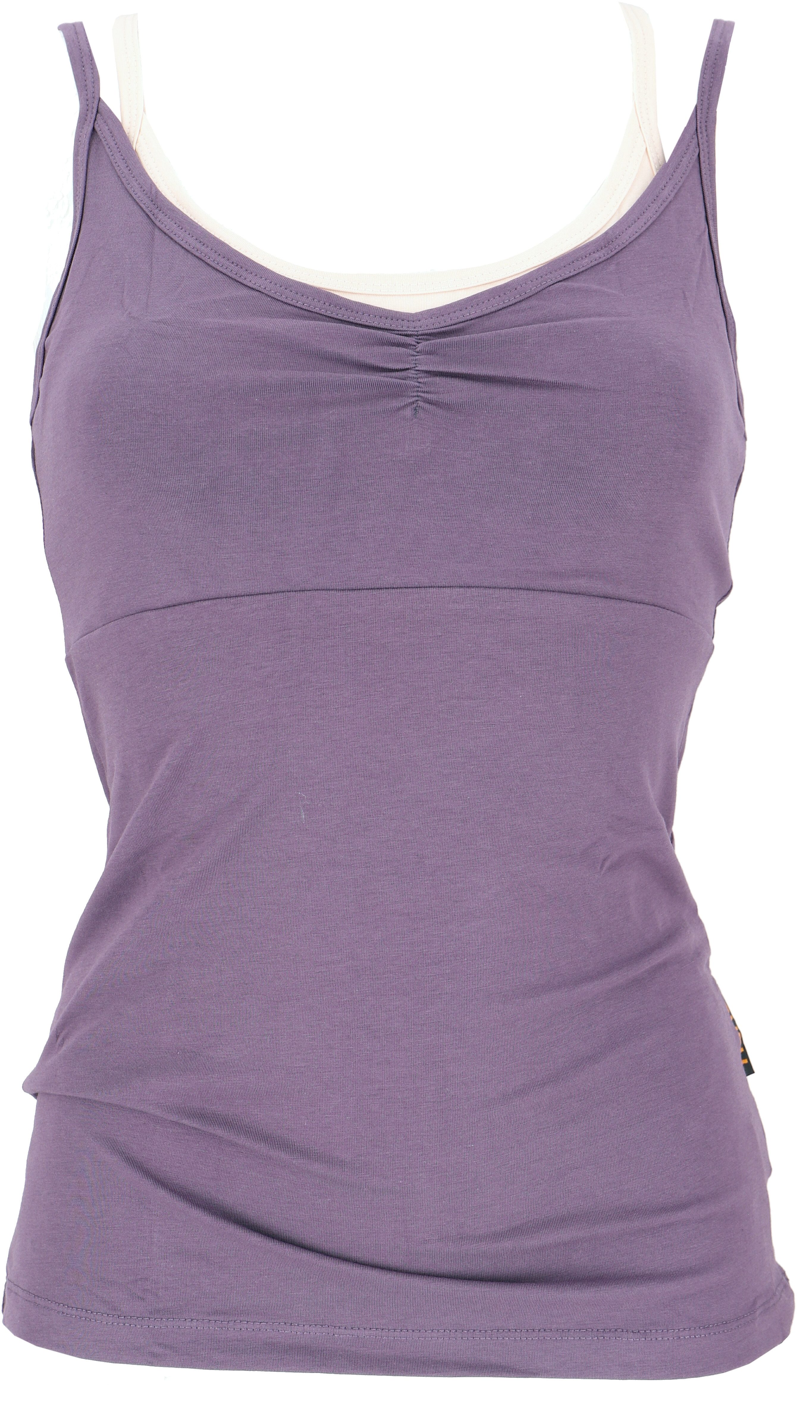 Guru-Shop T-Shirt Yoga-Top mit Bra aus günstig online kaufen