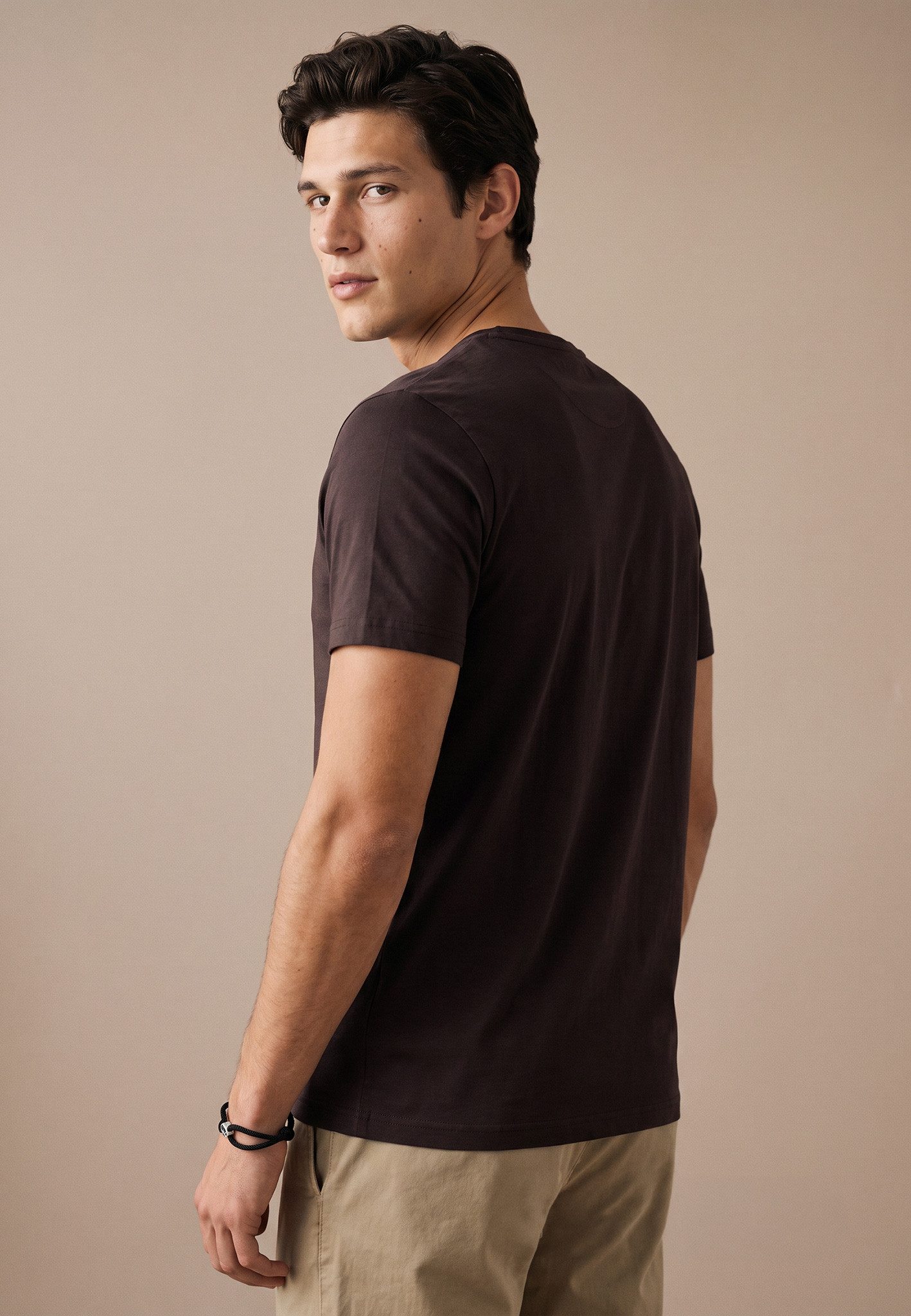 FYNCH-HATTON T-Shirt mit Logo-Stickerei – Bild 3 von 5
