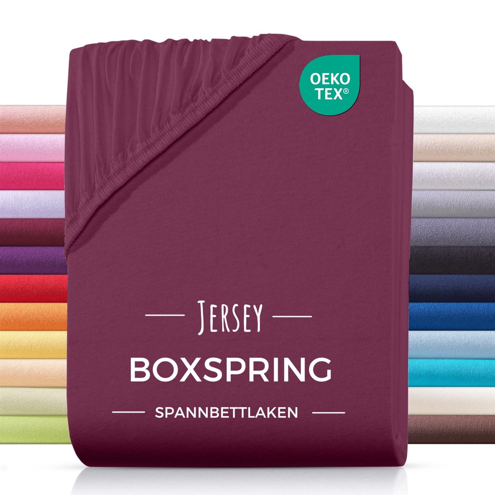 Carpe Sonno Spannbettlaken Boxspringbett Wasserbett Jersey günstig online kaufen