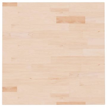 furnicato Tischplatte Quadratisch 60x60x2,5 cm Eichenholz Unbehandelt (1 St)