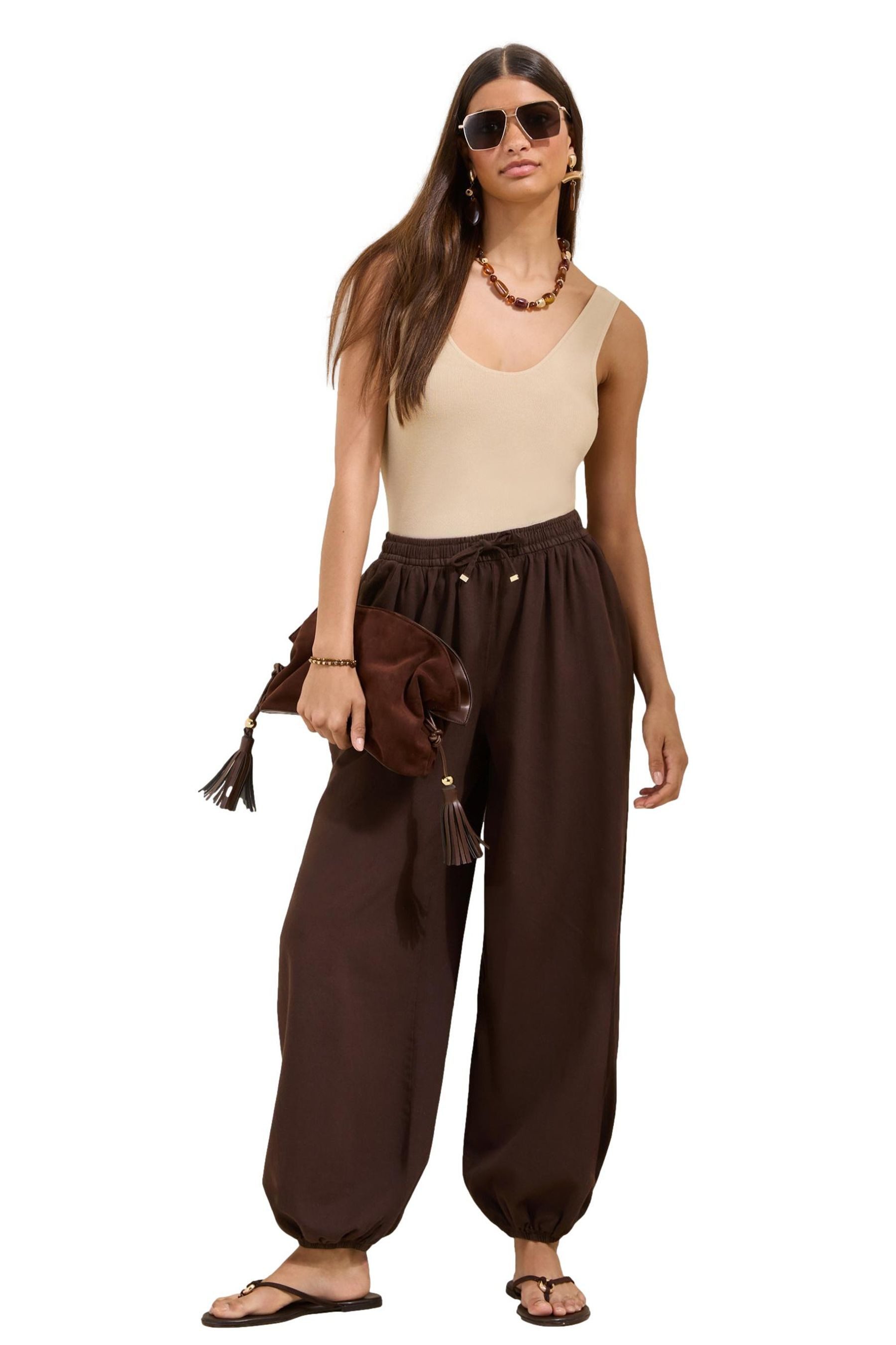 Friends Like These Haremshose Friends Like These Relaxed Fit Ballonhose (1-tlg)