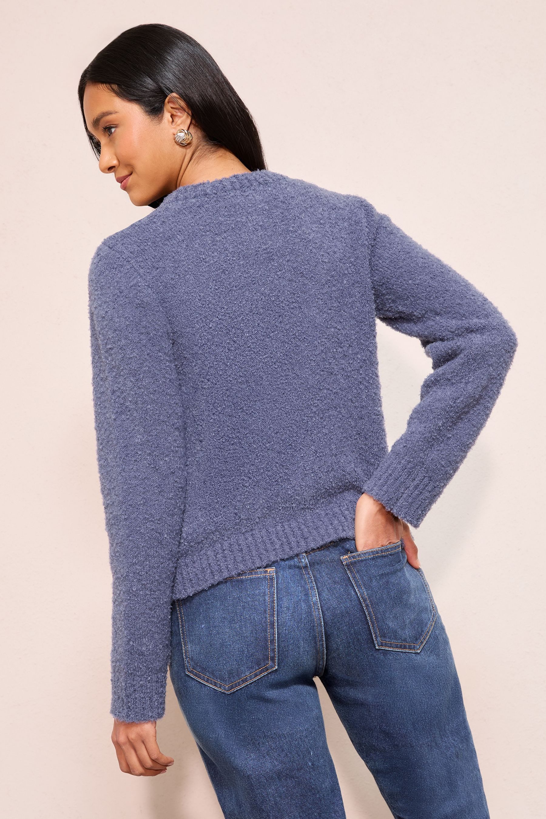 Friends Like These Strickjacke Friends Like These Regular Fit Boucé-Strickj günstig online kaufen