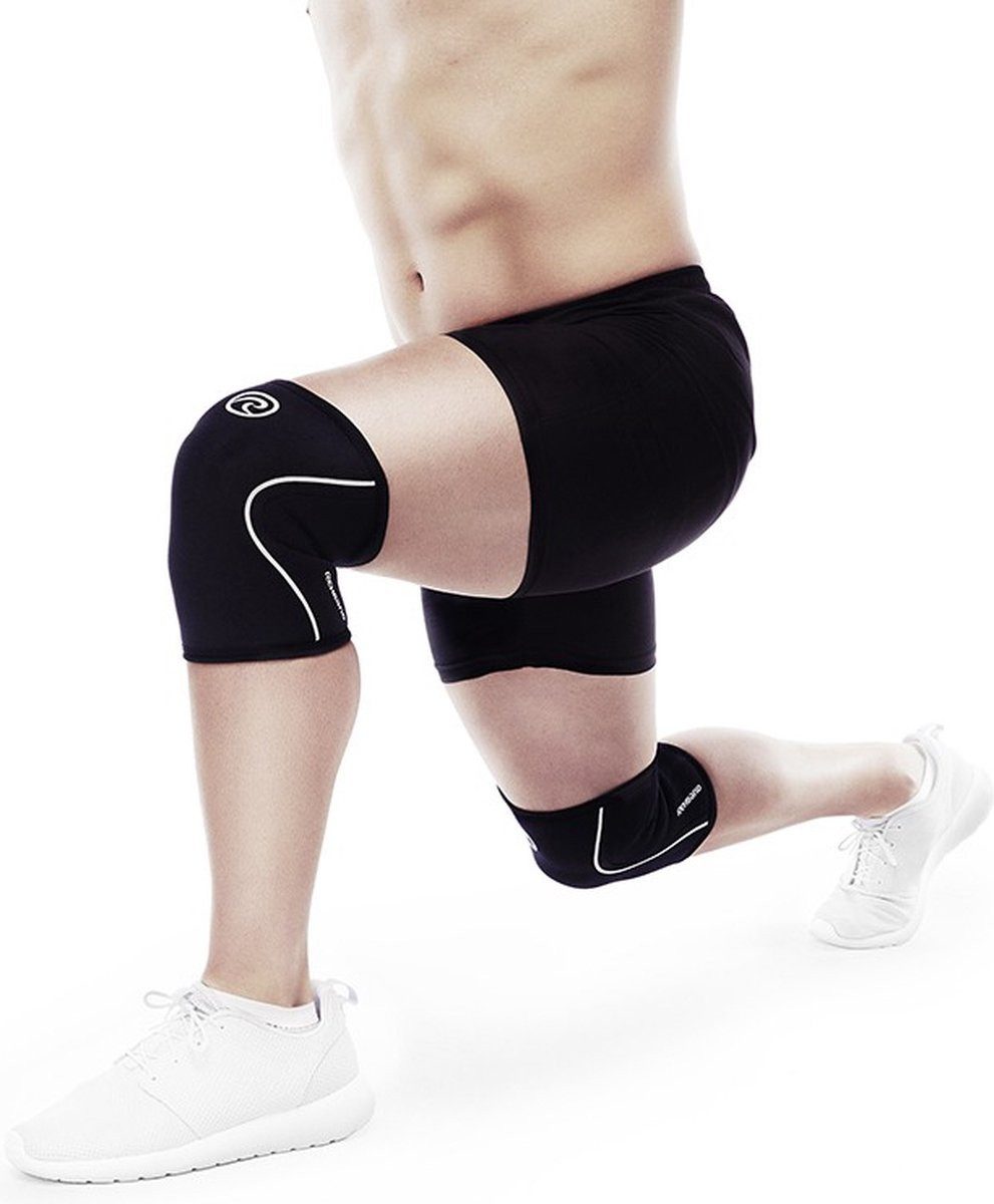 REHBAND Kniebandage Knee Sleeve RX Black 5 mm M 35-37 cm (1-tlg)