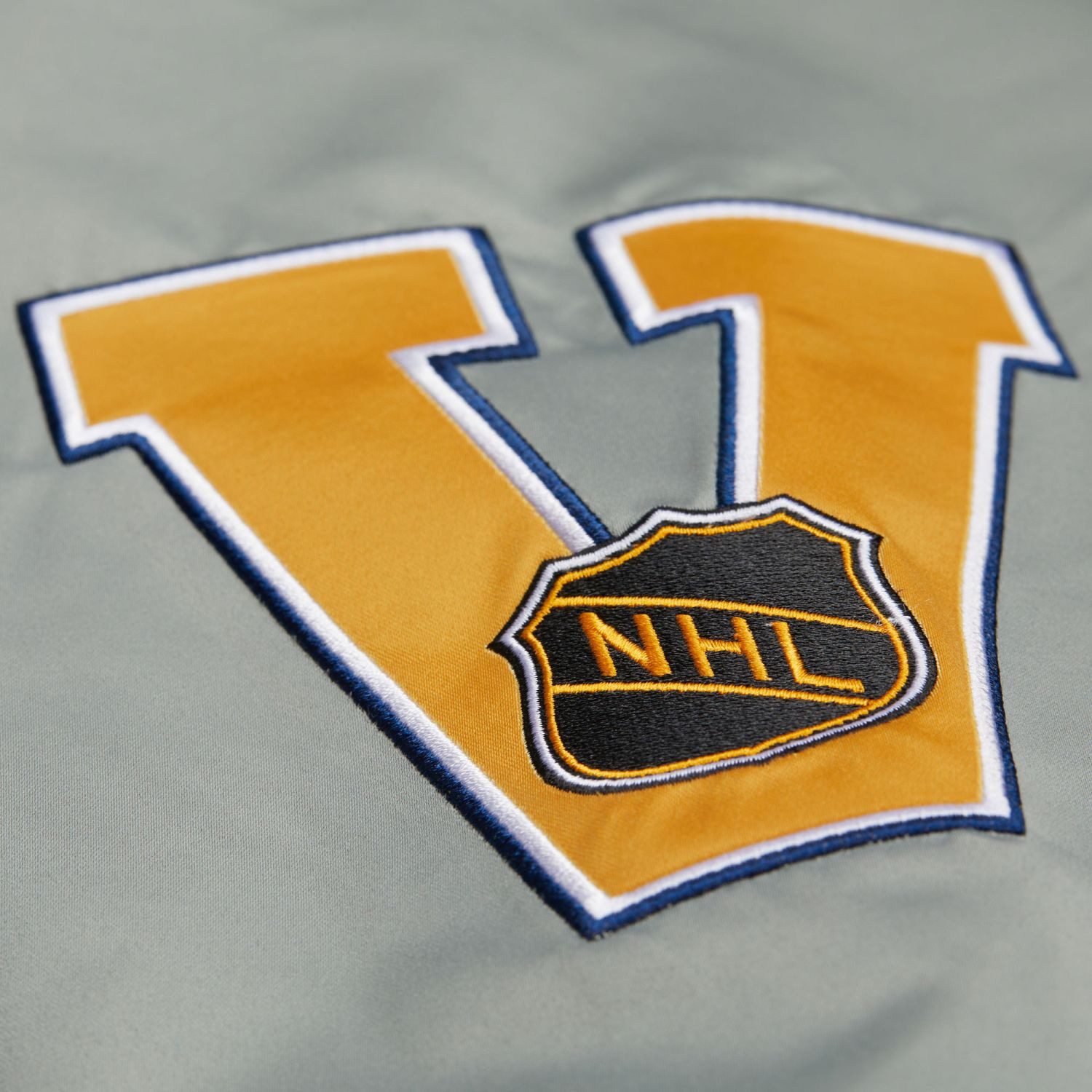 Mitchell & Ness Collegejacke Heavyweight Satin Jacket NHL Los Angeles Kings