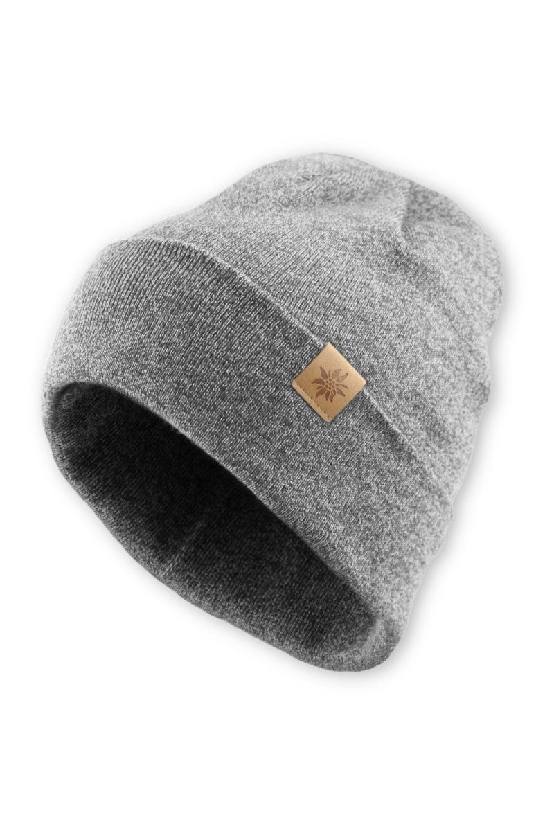 Bavarian Caps Schiebermütze Mütze - TRACHT KLASSIK - dunkelblau, hellgrau