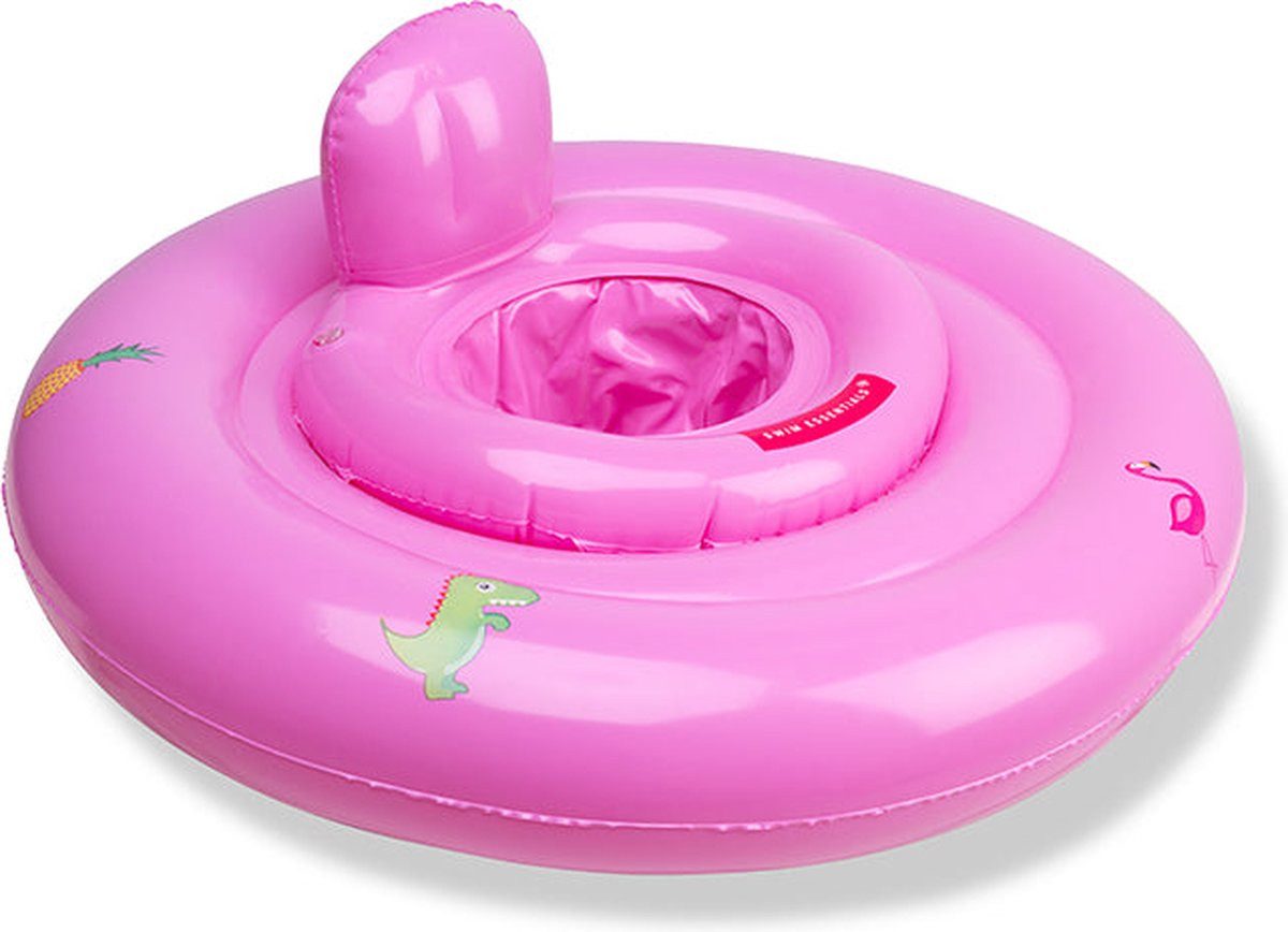 Swim Essentials Schwimmring Swim Essentials Baby Schwimmring Pink Safari 69 cm