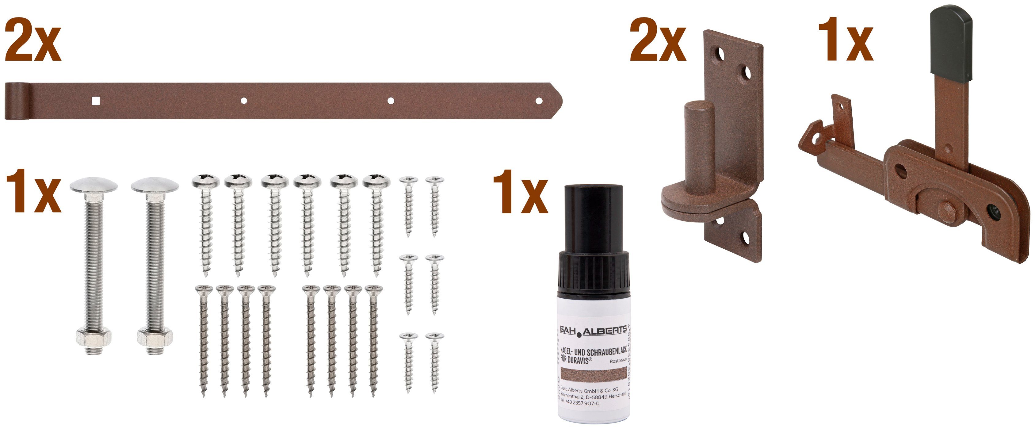 Torbeschlag DURAVIS® Beschlagssortiment
