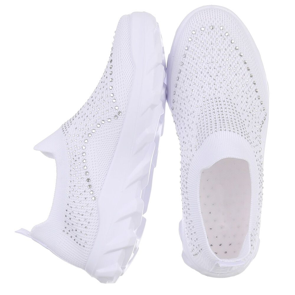 Ital-Design Damen Low-Top Freizeit Slipper (88843441) Flach Sneakers Low in günstig online kaufen