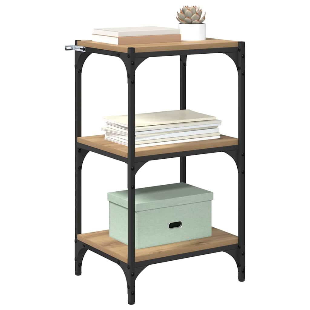 vidaXL Bücherregal Bücherregal Artisan-Eiche 40 x 33 x 70,5 cm Holzwerkstof günstig online kaufen