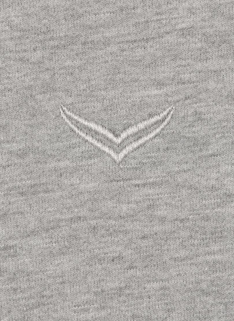 Trigema Sweatshirt TRIGEMA Sweatshirt mit angerauter Innenseite