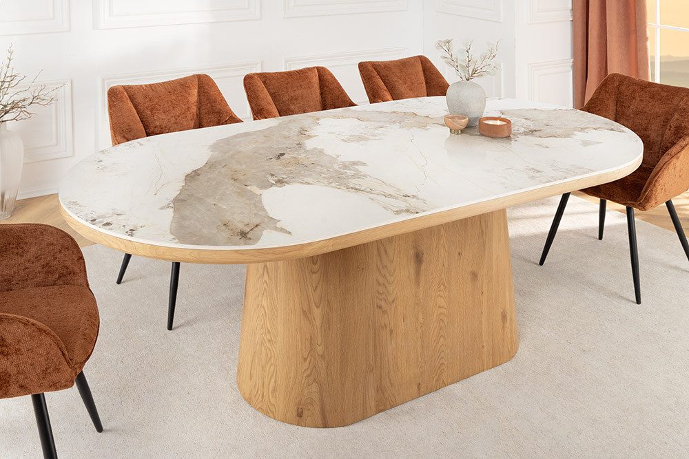 riess-ambiente Esstisch UNIQUE 200cm Keramik weiß günstig online kaufen