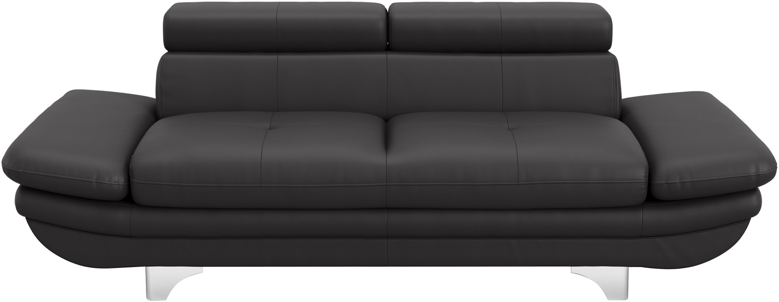 COTTA 2-Sitzer Enterprise, Big-Sofa, mit Armteilverstellung & Kopfteilverstellung