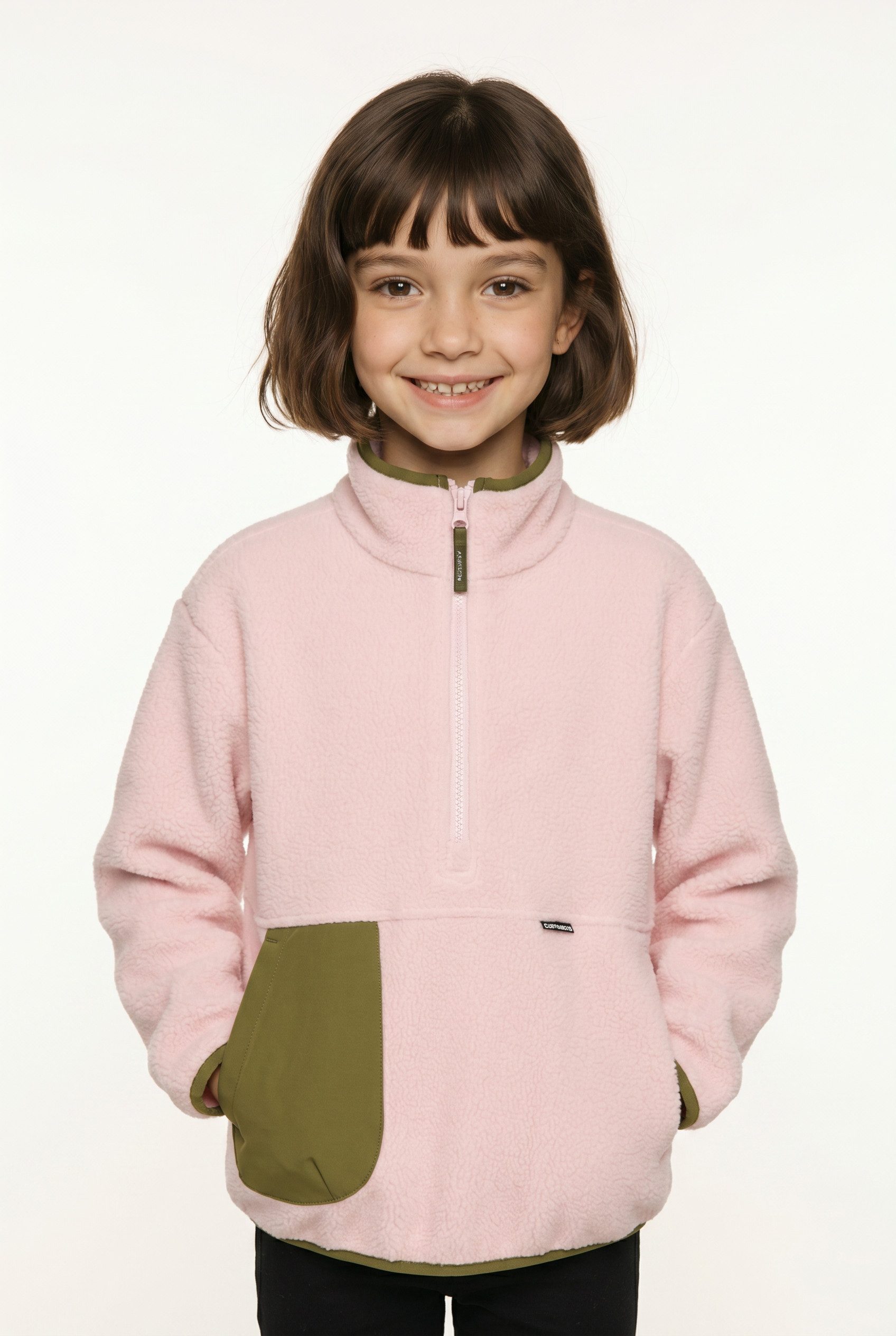 Icepeak Strickfleece-Pullover ICEPEAK KOKOMO JR Strickfleece-Pullover aus Polyester, schnell trocknendes Material