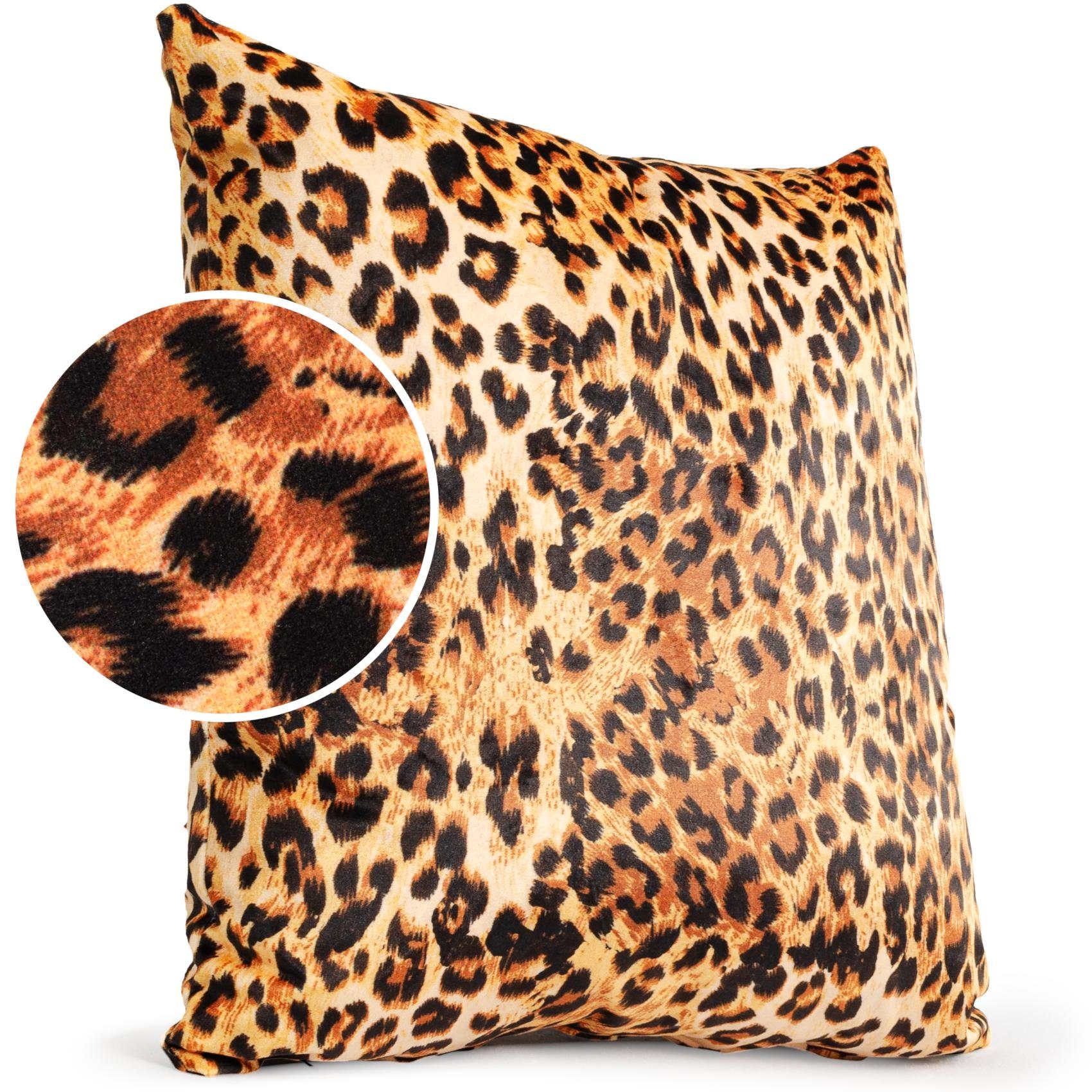 ANRO Dekokissen Verschiedene Kissenbezug Velours mit Motiv Zierkissen, Micr günstig online kaufen