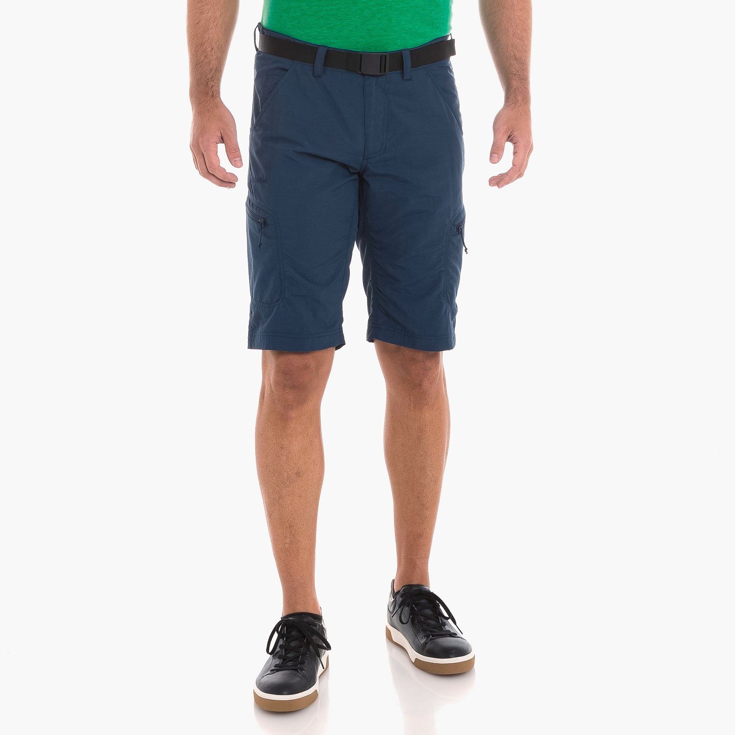 Schöffel Trekkinghose Reise-Wanderhose Silvaplana2 (UV-Schutz) kurz dunkelb günstig online kaufen