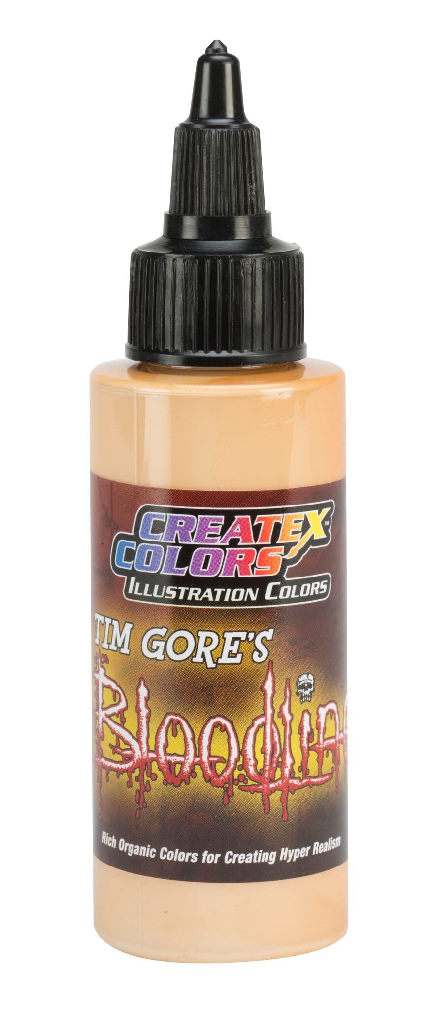 Createx Colors Acrylfarbe Lifeline Light Olive Gold 30ml Airbrushfarbe