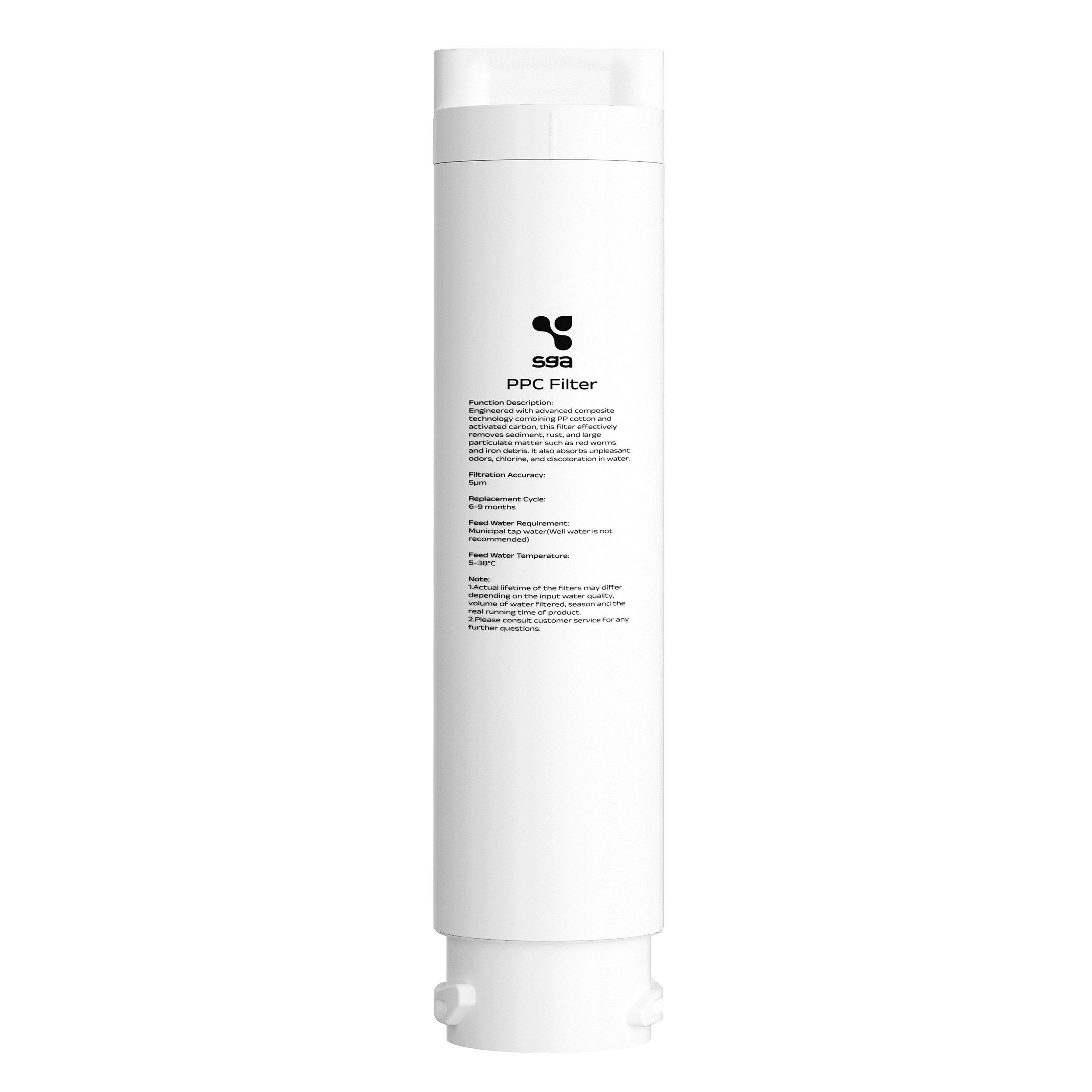 susgreenable Wasserfilter SGROF04, SGPPCF04 Zubehör für SUSGREENABLE RO Wasserfilter, Zubehör für SUSGREENABLE RO Wasserfilter SGIWDR04-W, Originaler Kombifilter, Ersatz-Filterkartusche für SGIWDR04-W
