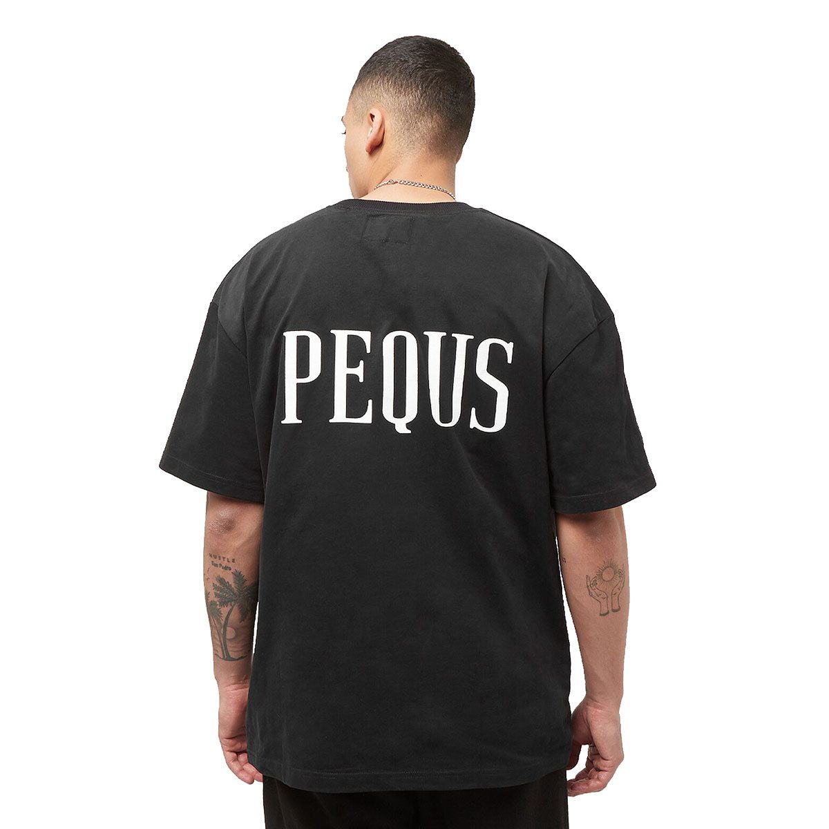 PEQUS T-Shirt Back Logo (1-tlg)