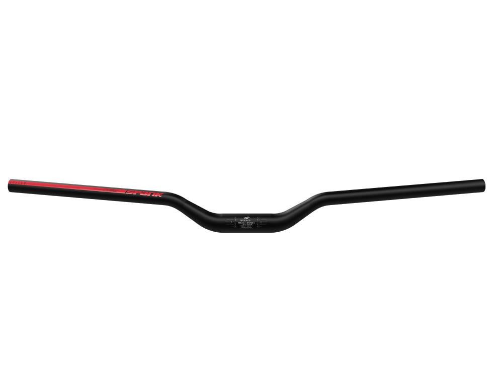 SPANK Fahrradlenker Spank Spoon 35 bar black red 25mm