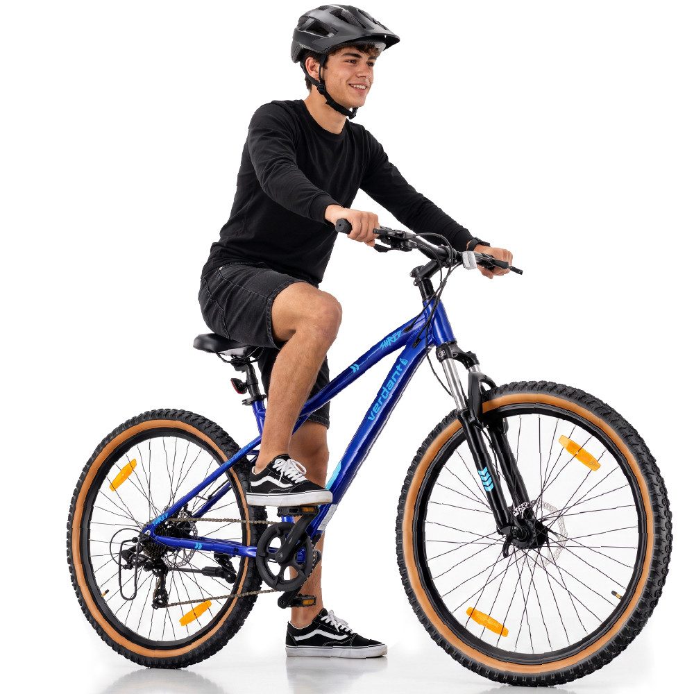Sun Baby Mountainbike SUN BABY VERDANT SHRED MTB 27,5 Zoll, 7 Gänge - Blau