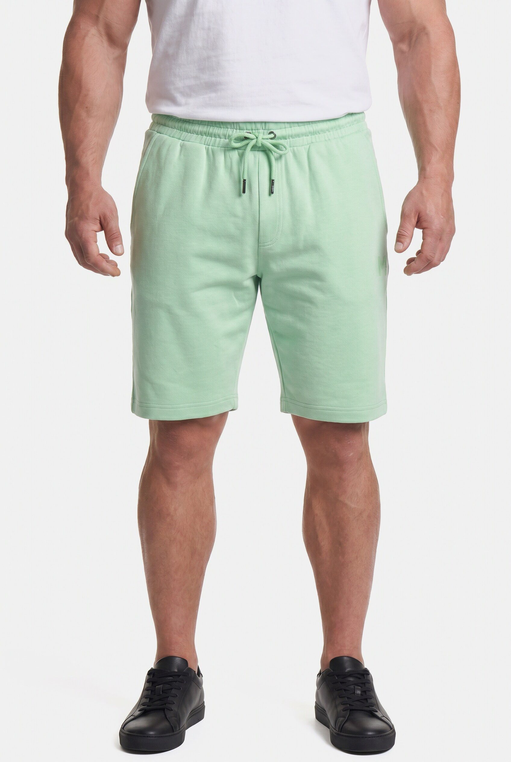 Men Plus Bermudas Sweatbermuda Basic Elastikbund