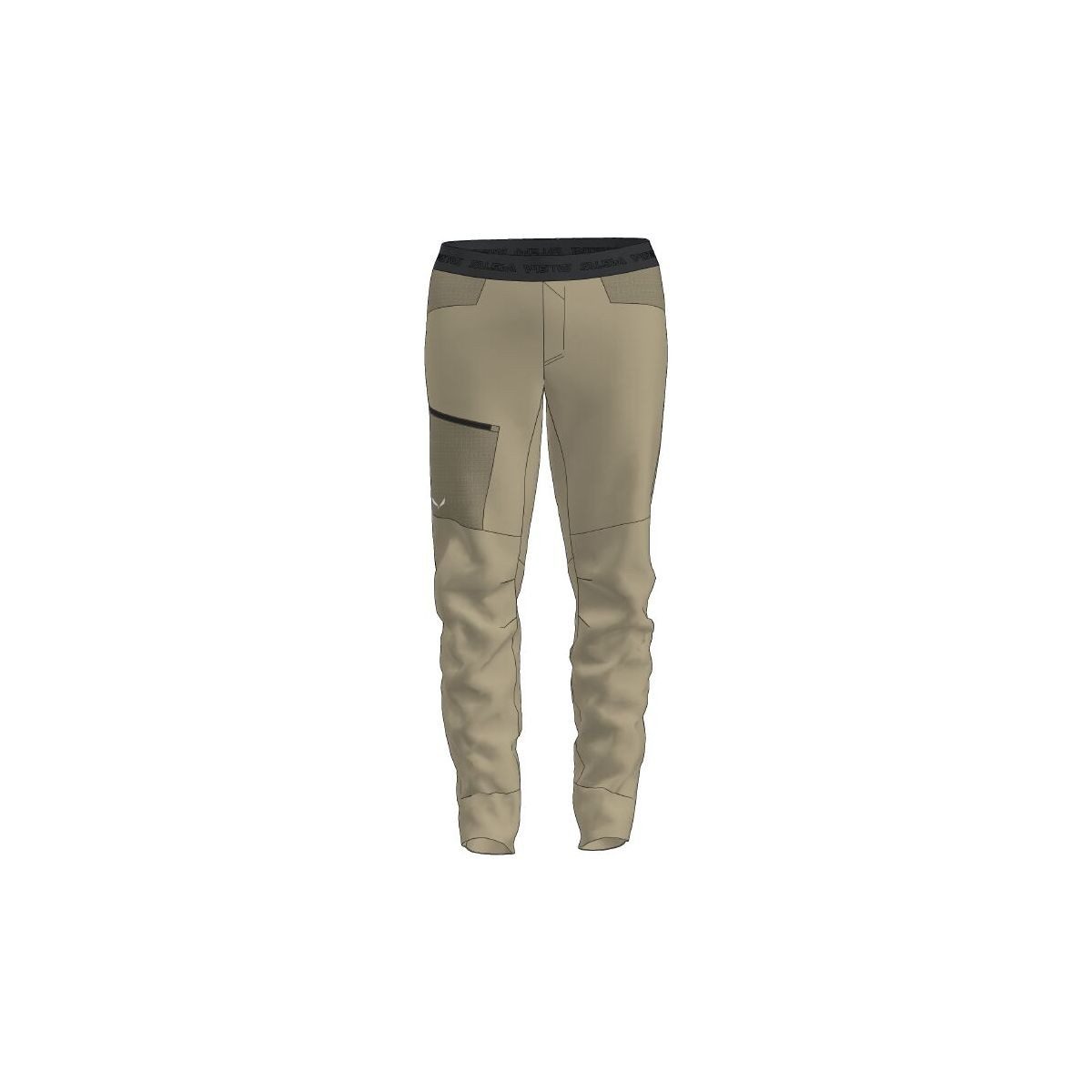 Salewa Outdoorhose Agner Light 2 Durastretch M Pants Technische Kletterhose mit wasserabweisendem, dehnbarem Gewebe für