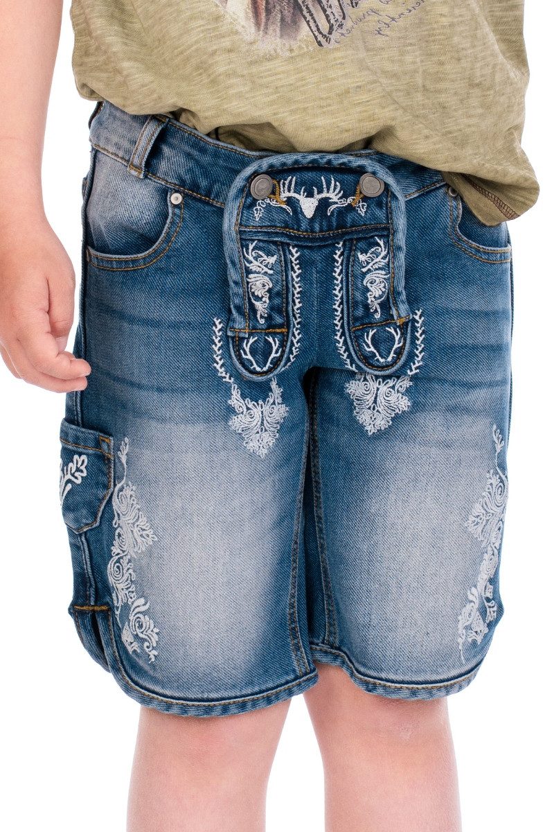 Hangowear Lederhose Trachtenjeans Kinder - HENRI DENIM KIDS - denim