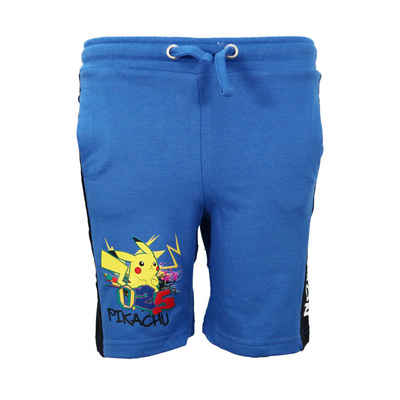 POKÉMON Shorts Pokemon Pikachu Jungen Shorts Bermudas Gr. 140 bis 176