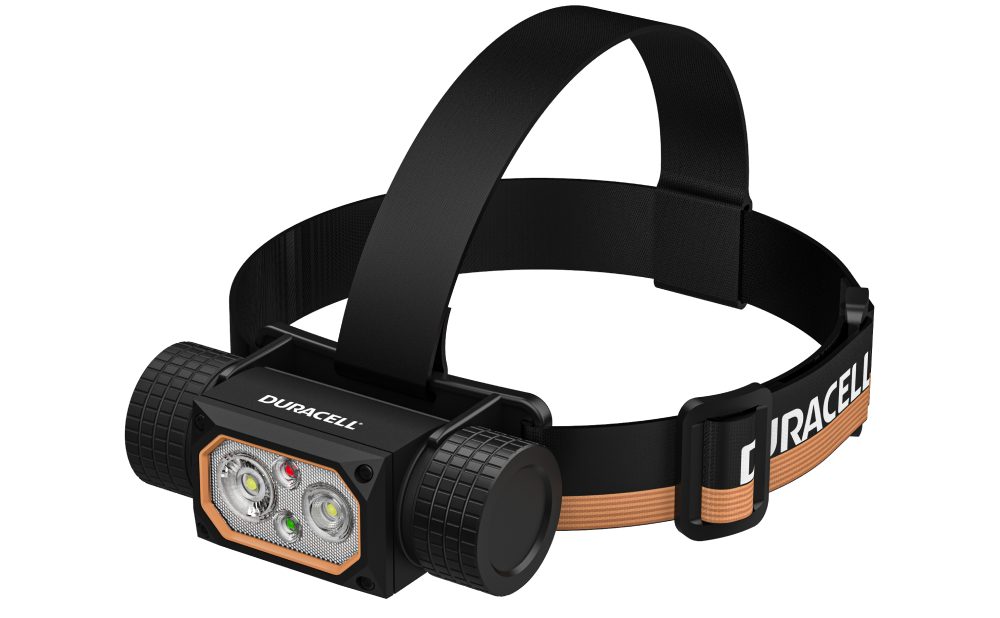 Duracell LED Stirnlampe DH2000R, Red & Green light