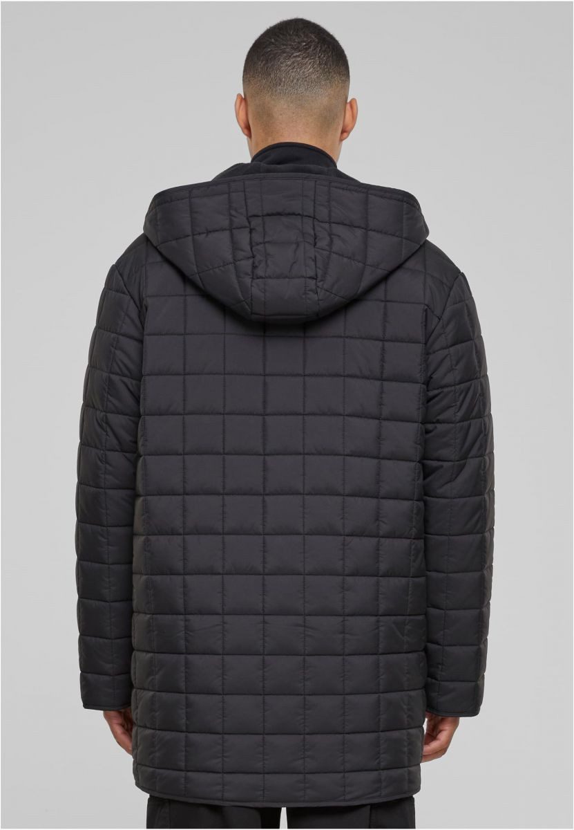URBAN CLASSICS Outdoorjacke Polar Fleece Lined Parka Herren Parka