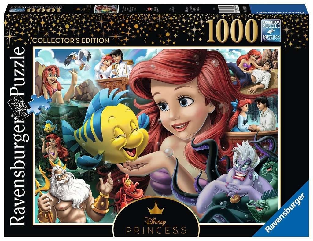 Ravensburger Пазли Ravensburger 16963 Arielle, die Meerjungfrau 1000 Teile Пазли, 1000 Пазлиteile, Made in Europe