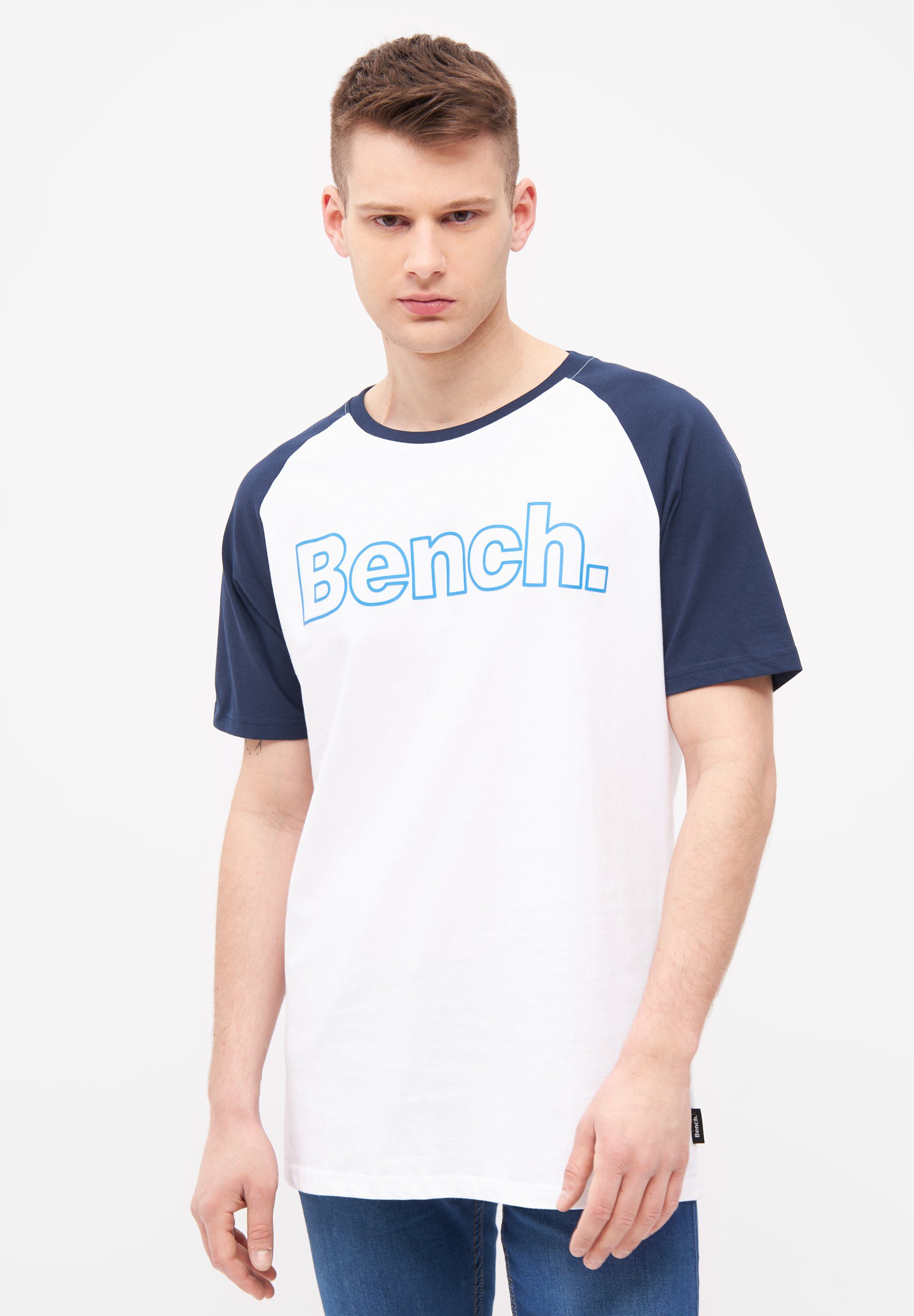 Bench. T-Shirt Rockwell Angabe Keine weiß