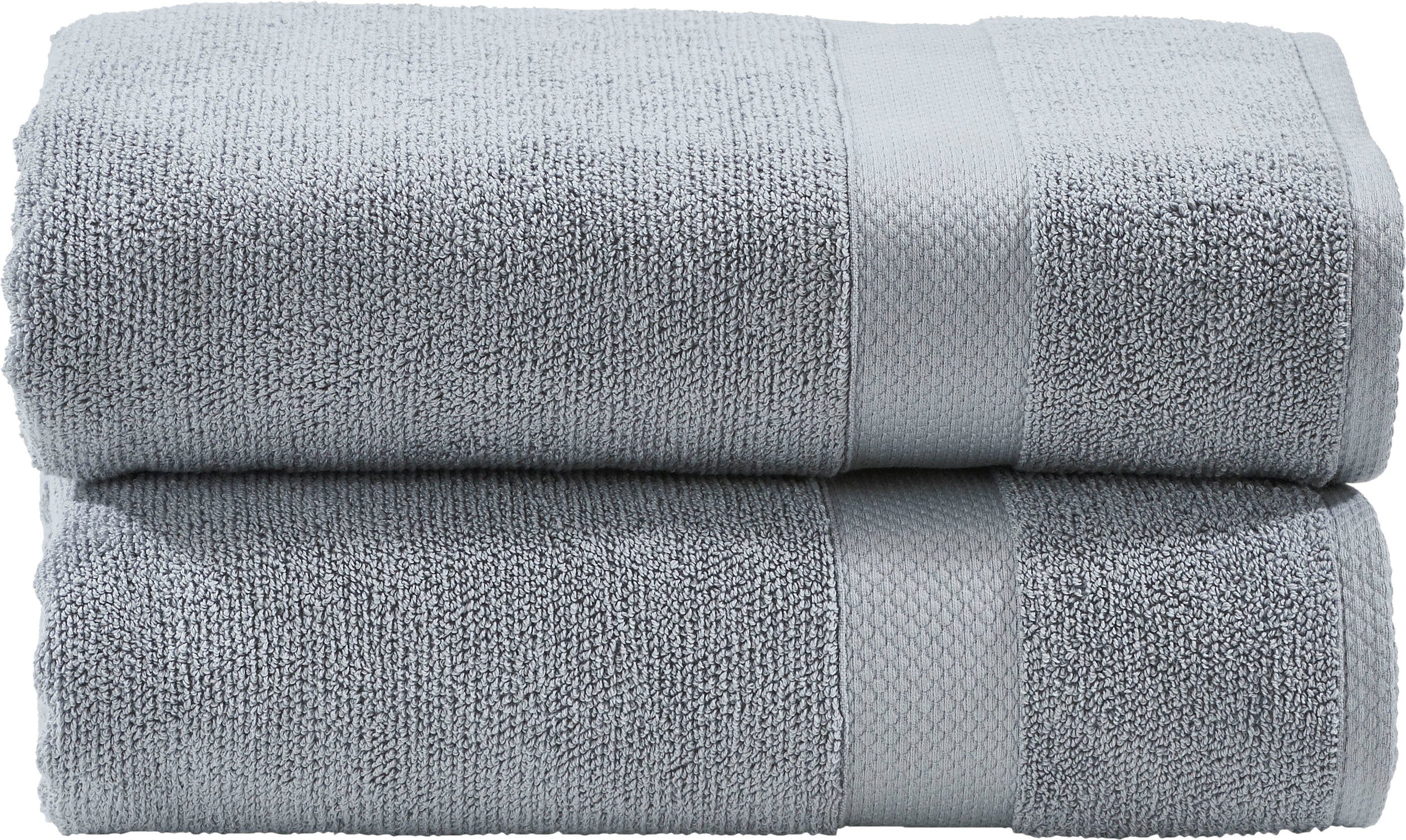 done.® Handtuch Set Deluxe, Zwirnfrottee (Set, günstig online kaufen