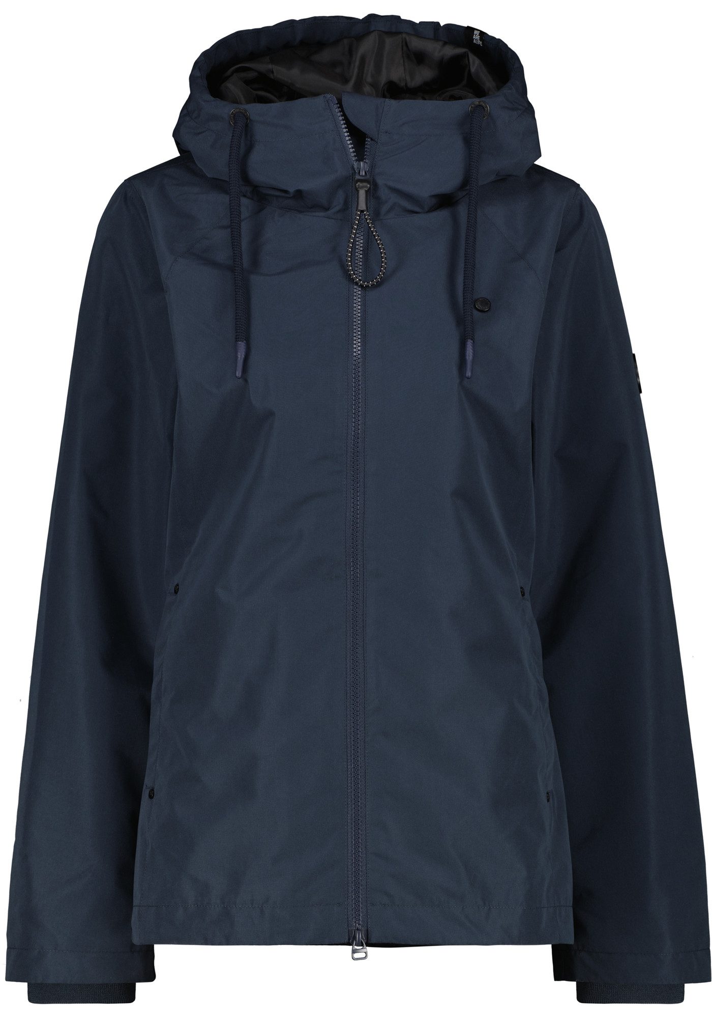 Alife & Kickin Outdoorjacke LilouAKA leichte, taillierte Übergangsjacke mit verstellbarer Kapuze – Bild 4 von 5