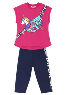 Denokids Trainingsanzug Unicorn Love, mit Einhorn Print