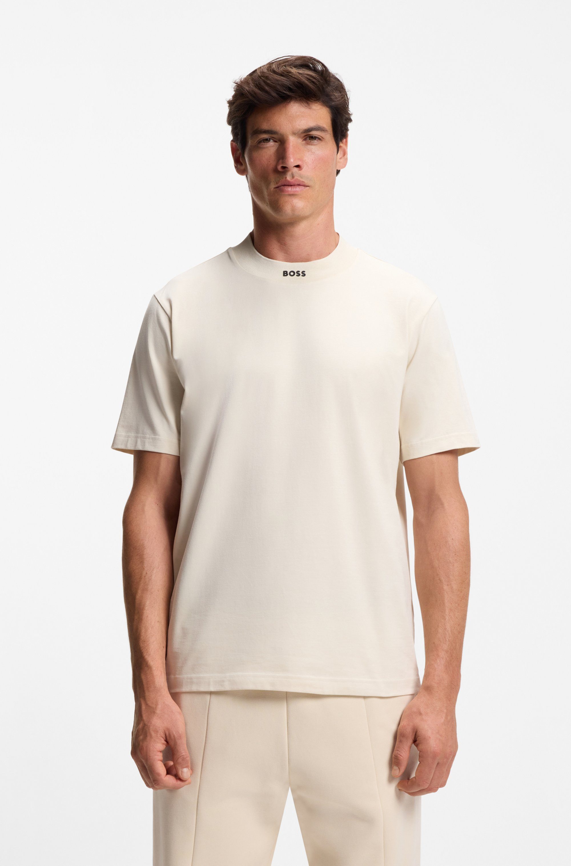 BOSS GREEN T-Shirt Tee Collar Zone günstig online kaufen