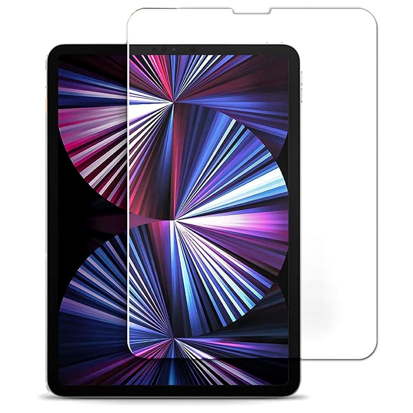 CoolGadget Schutzfolie Panzerfolie für iPad Pro 11 (2020/2021), (9H+ Hartglas, Bubble Free), Panzerglas Schutzfolie für Apple iPad Pro 11 (2020/2021) Folie